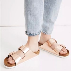 Birkenstock® Arizona Sandals in Leather NWT 38/7